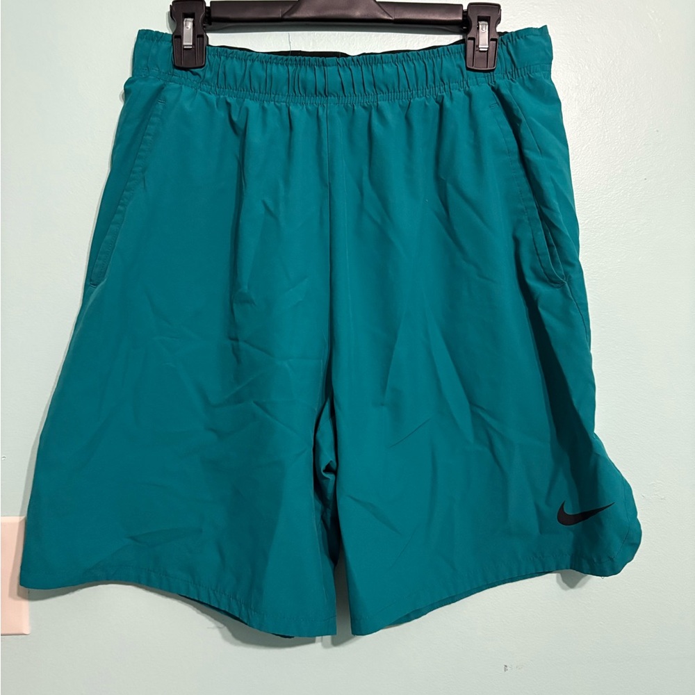 Nike Men's Turquoise Athletic Shorts